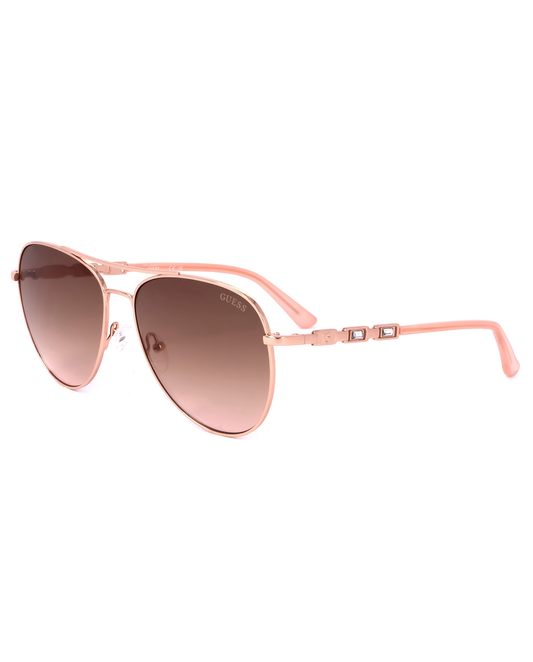 LUNETTES DE SOLEIL GUESS Modèle GF6143 Or Rose